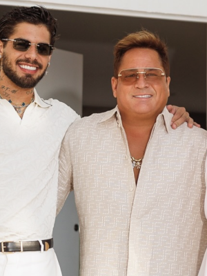 Durante entrevista à apresentadora Daniela Albuquerque, Poliana Rocha compartilhou momentos marcantes da infância de Zé Felipe